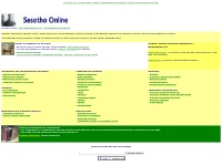 Sesotho Online - information on the Southern African language Sesotho 