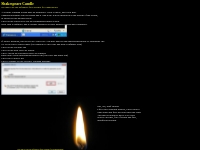 Shakespeare candle - free movies, pdfs, monologues, etc