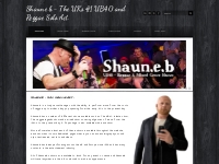 Shaun.e.b - The UKs #1 UB40 and Reggae Solo Act. - Welcome