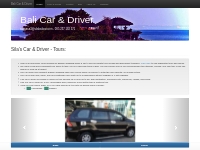 Car Hire with Driver in Bali | Hire Car with English Speaking Safe Dri