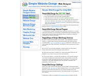 Simple Web Design For ONLY $56! Simple Web Design Services