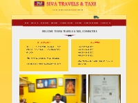 Taxi in Coimbatore-Siva Taxi