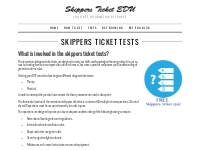 Skippers Ticket Tests - Skippers Ticket Edu