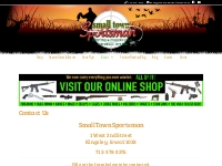 Contact Us - Small Town Sportsman
