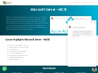 Microsoft Server - MCSE | SNIT Training Institute