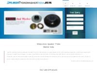 Speaker T Yoke & Washer Supplier, Wholesale Trader and Exporter In Del