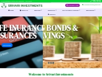 Srivari Investments! Mutual fund investments, Insurance schemes, Savin