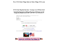 USA State Flags Quiz - 10 USA State Flag Questions + Instant Score!
