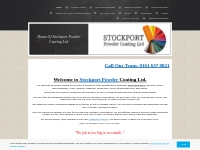 Home | Stockport Powder Coating Ltd | Official Stockport Site