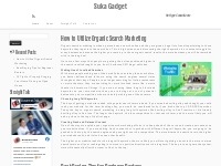Suka Gadget | No Hype Consultants