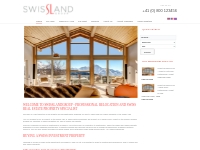 Swiss Chalets   Apartments for sale in the Swiss Alps | /