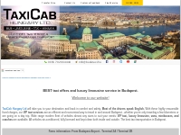 BEST taxi offers and luxury limousine service in Budapest.