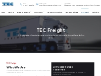 TEC Freight - Part of TEC Business Solutions - Home