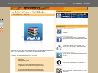 Tech Byte 4 U|How To Get Full Version of WinRAR For Free
