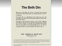 The Beth Din