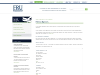 Referral Agencies | FRU