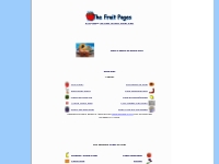The Fruit Pages - Education, Health Diet, Fruits Information