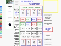 Math Practice - Math Flash Cards