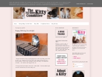 The Itty Bitty Kitty Committee: Happy Birthday, Dear Wylla!