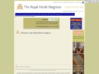 Hotels Skegness - The Royal Hotel Skegness - Tel: 01754 762301 .:| HOM