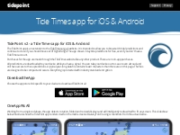 UK Tide Times App | TidePoint