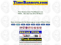 48-96 Hours of Worldwide Banner Ad Promotion for Free! Time Banners