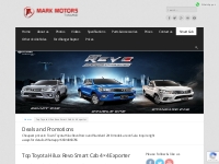 Top Toyota Hilux Revo Smart Cab 4x4 Exporter -