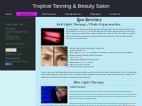 Tropical Tanning and Beauty Salon - Spa Services