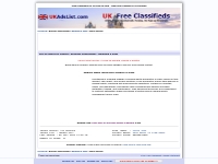 Free Classifieds at UKAdsList.com - View Item Content by ID 9263138