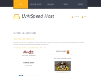 Se vores referencer | UnitSpeed Host