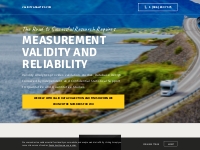 Validity and Reliability Studies for Surveys and Projects