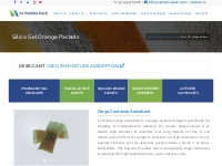 Moisture absorbing clay Desiccant, DIN 55473 Trockenmittelbeutel, acti