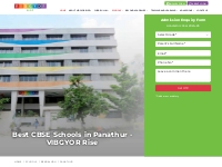Best CBSE school in Panathur | VIBGYOR Rise