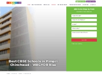 Best CBSE school in Pimpri Chinchwad | Vibgyor Rise