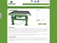 Manufacturers of Compaction Vibrating Tables for sale India