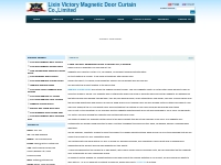 Lixin Victory Magnetic Door Curtain Co.,Limited - Lixin Victory Magnet