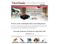     Viewsonic Projectors Australia - Projector Lamp & Bulb