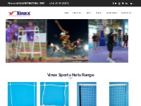 Sports Nets Manufacturers and Vinex Soccer Goal Nets Suppliers in Indi