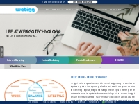 Life at Webigg | Best Internet Marketing Company | Webigg Technology