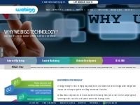 Why Us | Best Internet Marketing Company | Webigg Technology