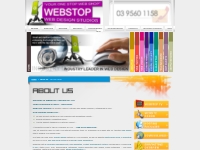WebStop Australia Services | WEBSTOP Website Design Melbourne | 03 987