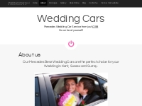 Wedding Car Tunbridge Wells, Kent - Mercedes Wedding Cars Service