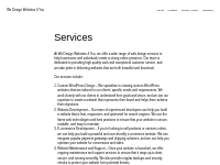 Services   We Design Websites 4 You