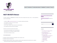 NEST-X86 BETA Release -