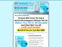 Wii Unlock Plus - Unlocking Your Wii Is Just The Beginning!