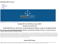 Honolulu DUI Cost | DUI Defense Attorney 96818