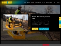 Boom Lifts | Boom Platforms | Cherry Pickers - Working at Height