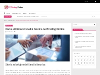Come utilizzare l analisi tecnica nel Trading Online