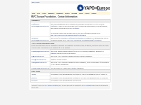 YAPC::Europe Foundation - Contact Information