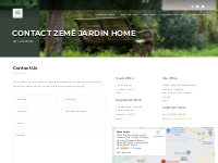 Zeme Contact Us - Zeme Jardin